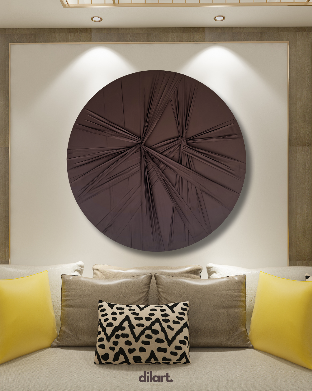 Bond Circle Kumaş Tablo