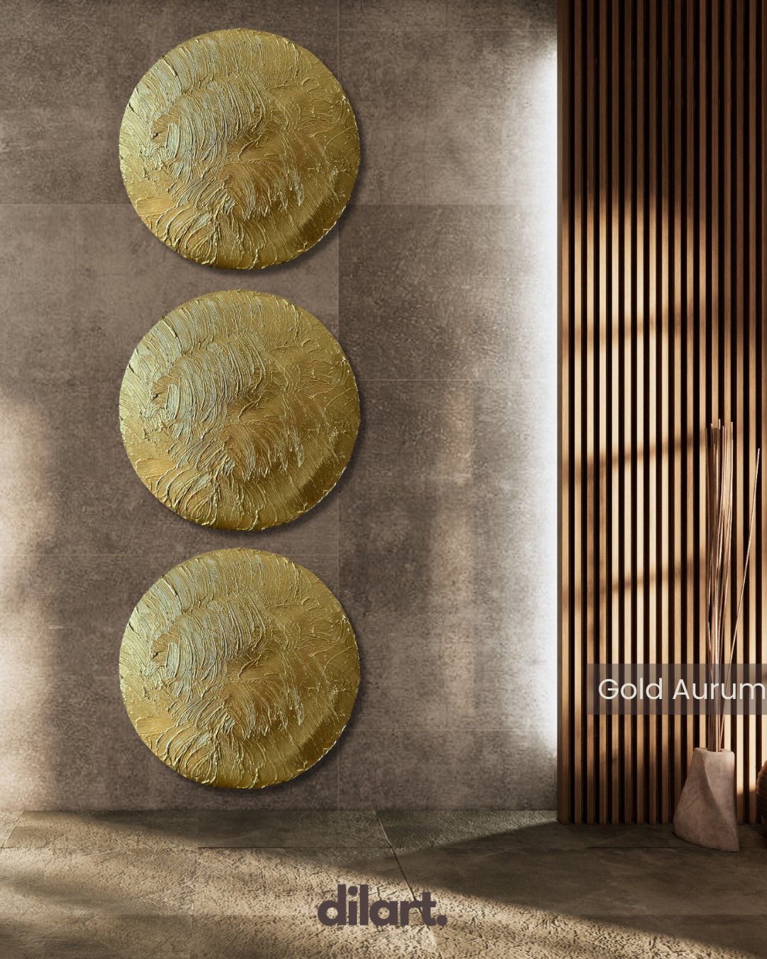 Aurum Texture Art Tablo