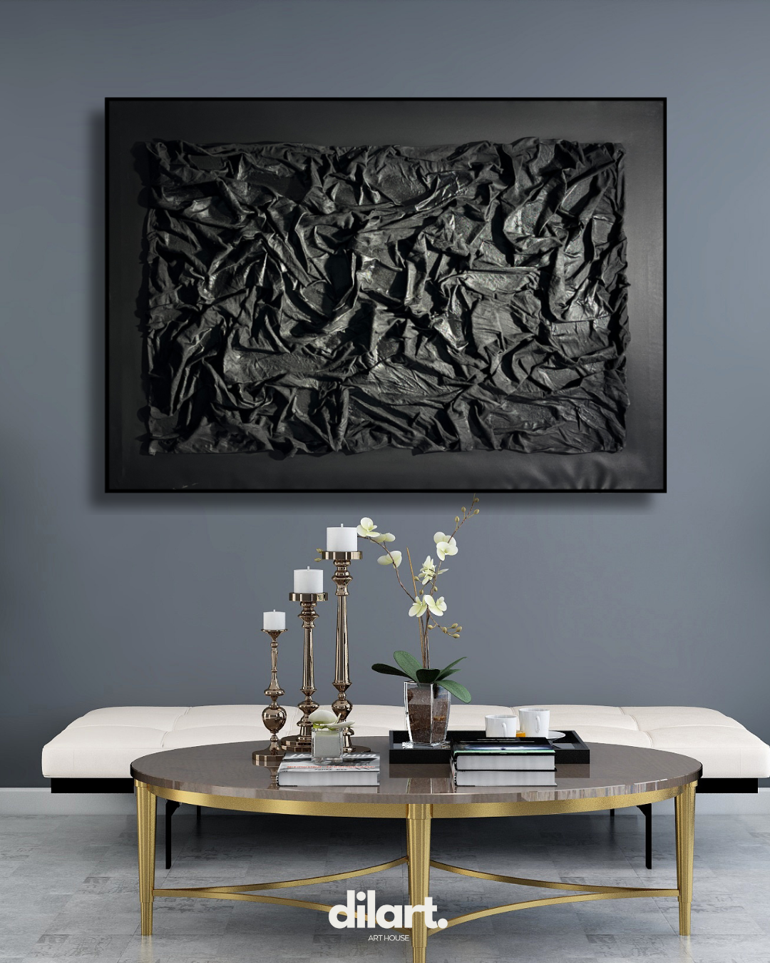 Veluna Fabric Art Tablo