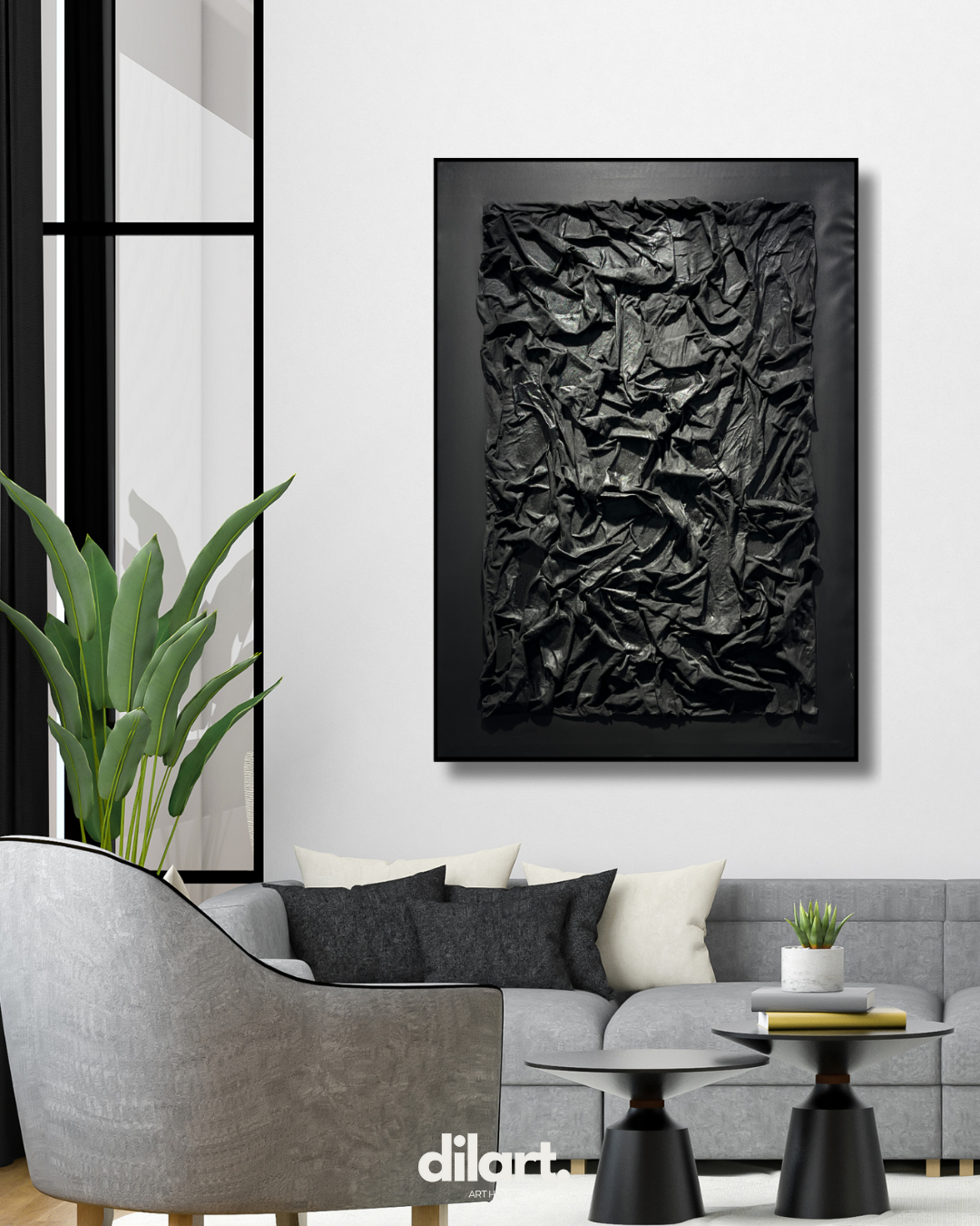 Veluna Fabric Art Tablo