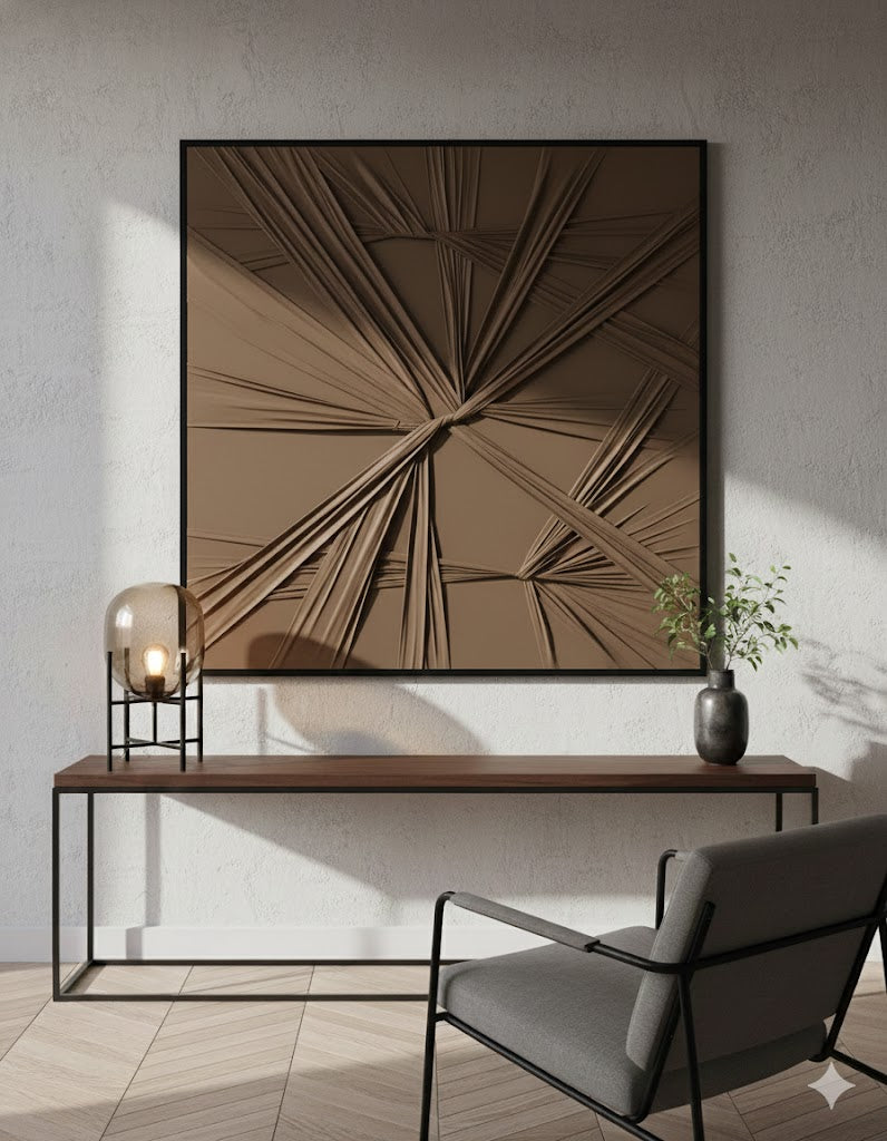 Bond Kumaş Tablo - Çerçeveli