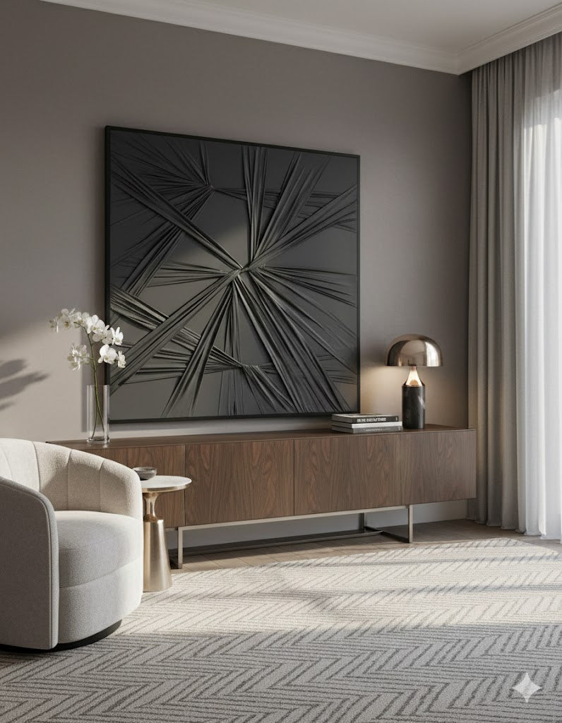 Bond Kumaş Tablo - Çerçeveli