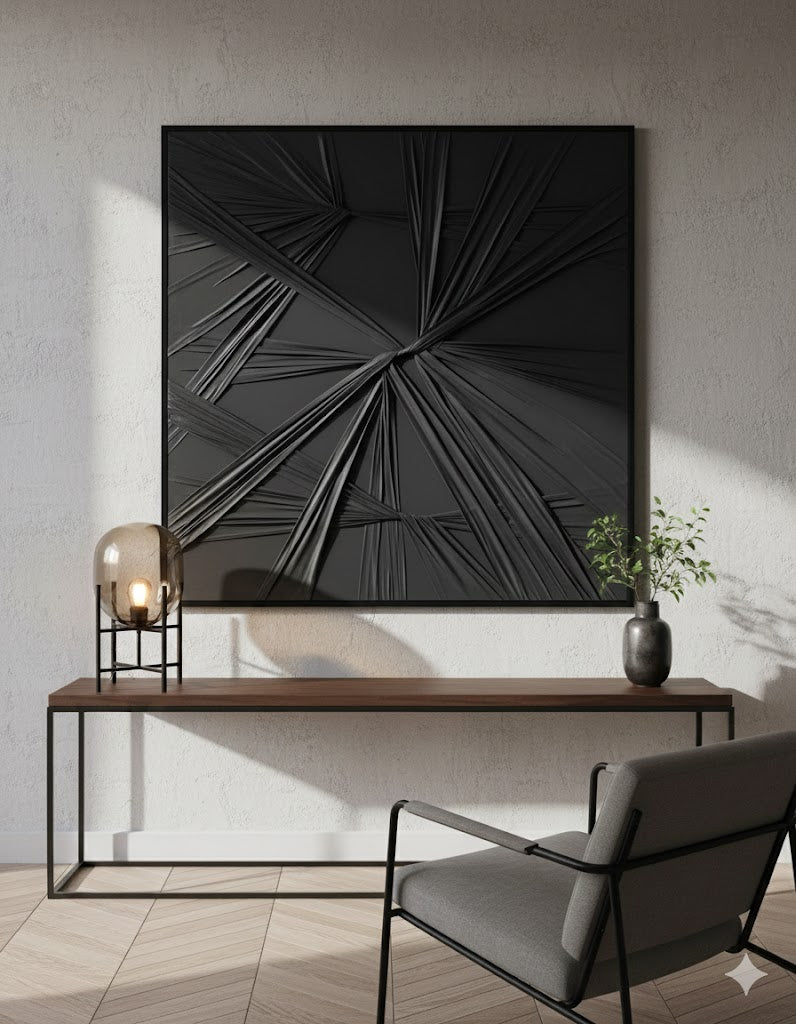 Bond Kumaş Tablo - Çerçeveli