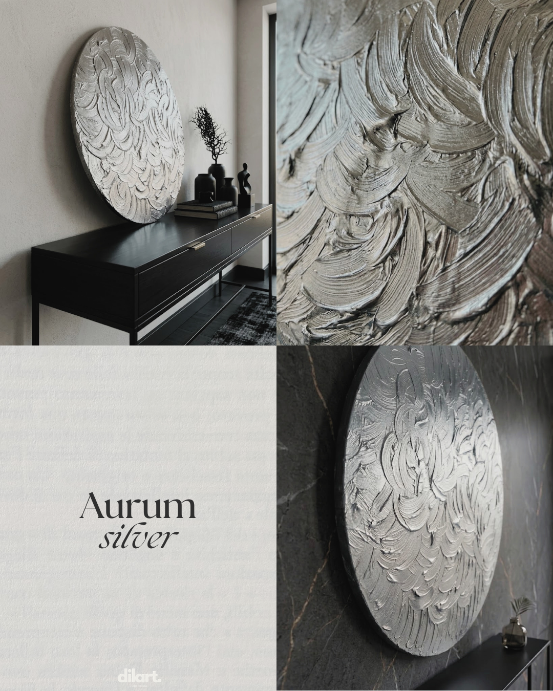 Aurum Silver Dokulu Tablo