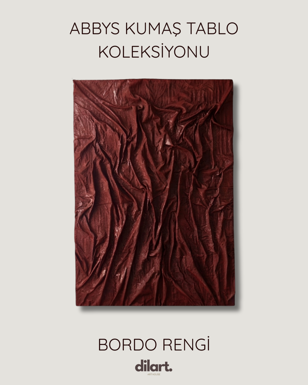 Abbys Kumaş Tablo Serisi