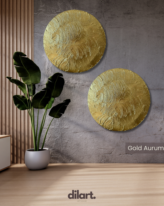 Aurum Texture Art Tablo