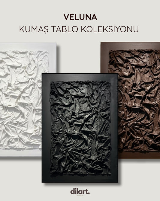 Veluna Kumaş Tablo Serisi