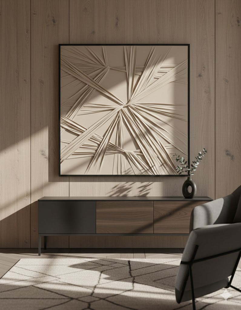 Bond Kumaş Tablo - Çerçeveli