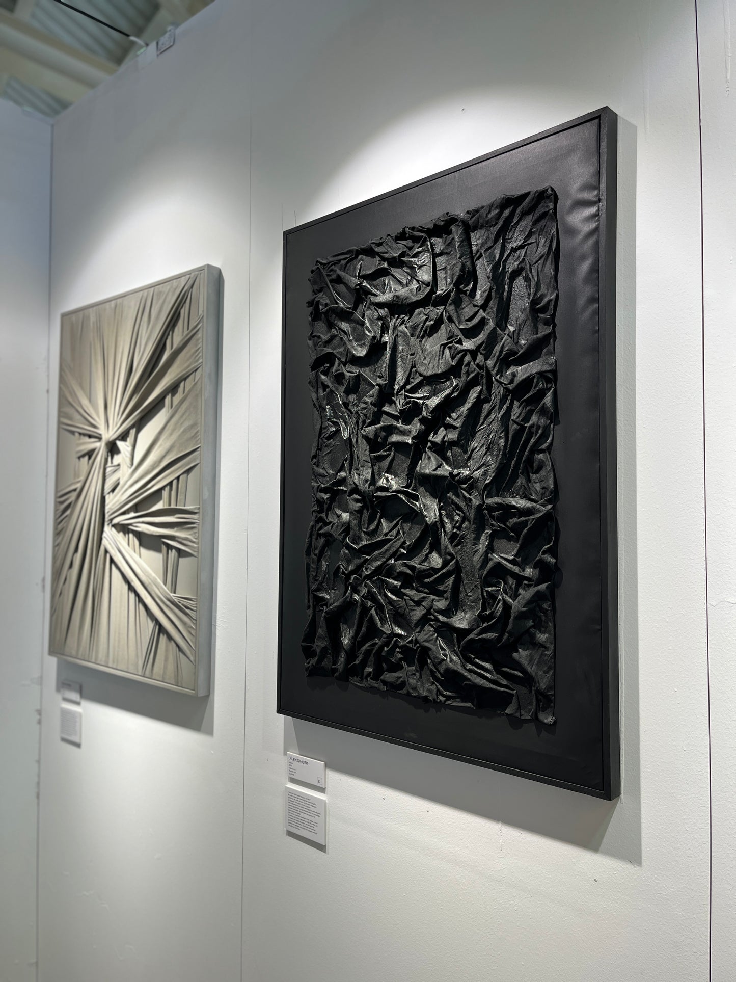 Veluna Kumaş Tablo - Siyah