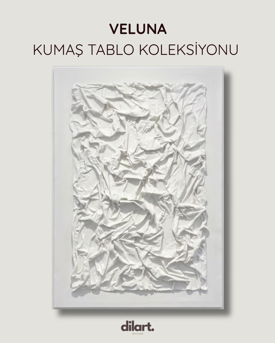 Veluna Kumaş Tablo Serisi