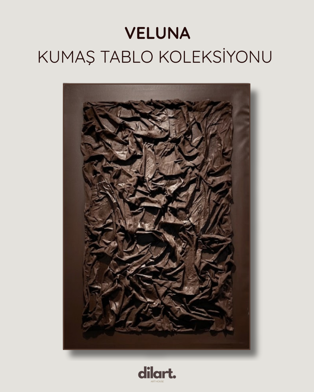 Veluna Kumaş Tablo Serisi