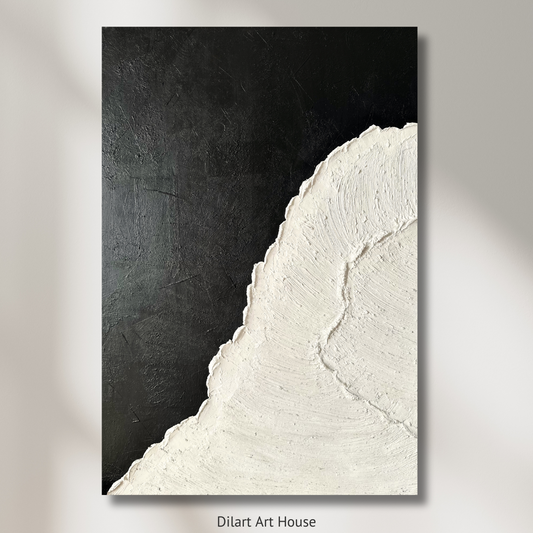''Midnight Tide'' Texture Tablo 70x100 cm